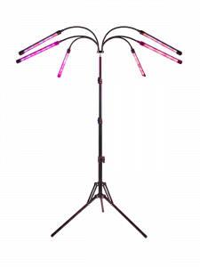 Фитолампа для растений на штативе с таймером Огонек OG-LDP07